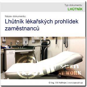 Lhůtník lékařských prohlídek zaměstnanců