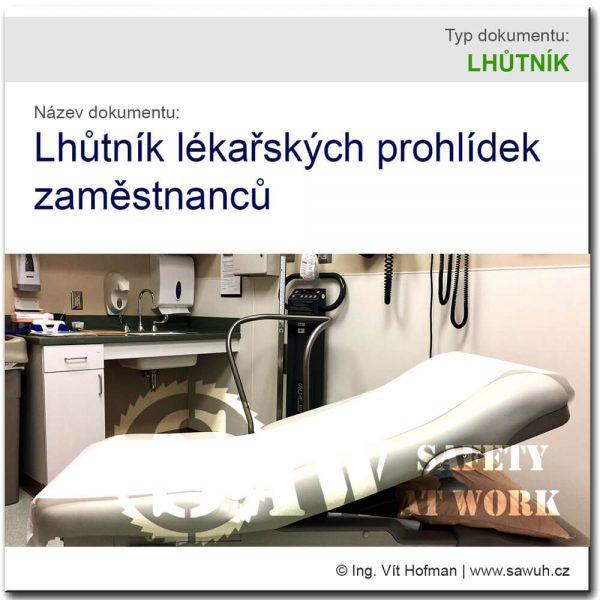 Lhůtník lékařských prohlídek zaměstnanců