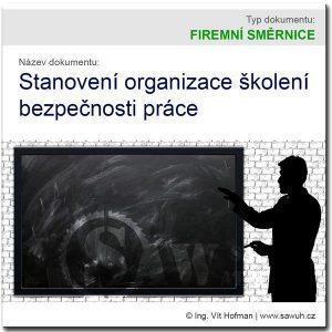 Stanovení organizace školení BOZP