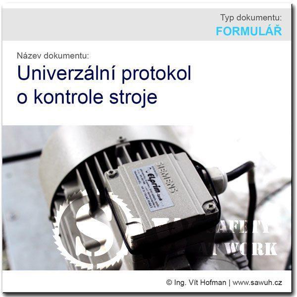 Univerzální protokol o kontrole stroje